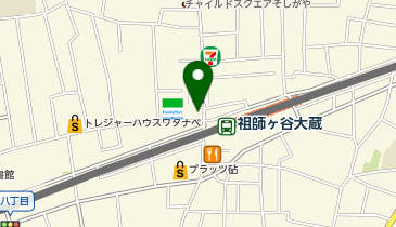 キッチンオリジン 祖師ケ谷大蔵店の地図画像