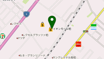れんげ食堂Toshu イオンモール柏店の地図画像