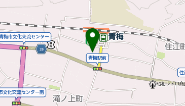 れんげ食堂Toshu 青梅店の地図画像