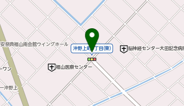 auショップ沖野上の地図画像