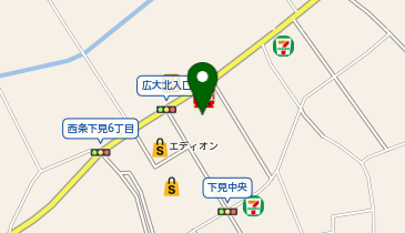 auショップ広大前の地図画像