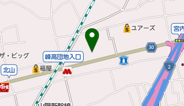 auショップ廿日市の地図画像