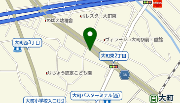 auショップ大町(広島県)の地図画像