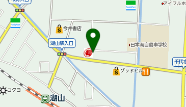 auショップ鳥取湖山の地図画像