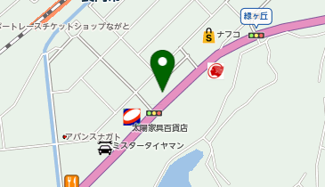 auショップ長門駅南の地図画像