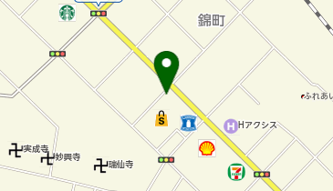 auショップ米子の地図画像