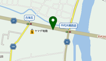 au Style 鳥取国体道路の地図画像