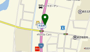 au Style 倉吉河北の地図画像