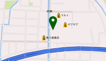 auショップ津山ノースランドの地図画像