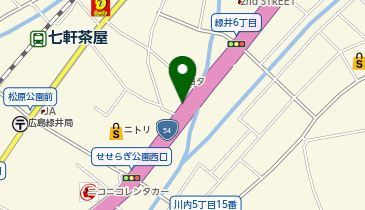 PiPit 広島トヨタ自動車株式会社 広島北店の地図画像