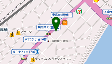 PiPit 広島トヨタ自動車株式会社 庚午店の地図画像