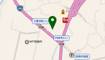 PiPit 広島トヨタ自動車株式会社 西条店の地図画像