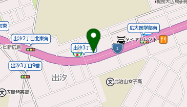 PiPit 広島トヨペット株式会社 霞店の地図画像