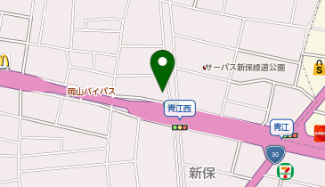 PiPit トヨタレンタリース岡山新保店の地図画像