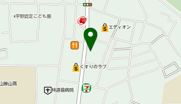 auショップ東川原の地図画像