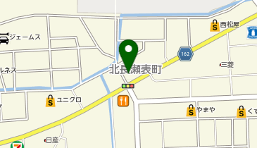 auショップ岡山大野辻の地図画像