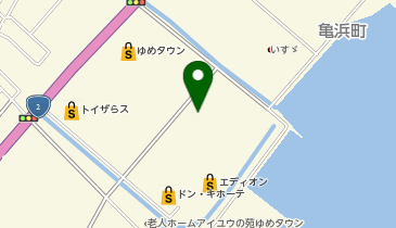 auショップゆめタウン長府の地図画像