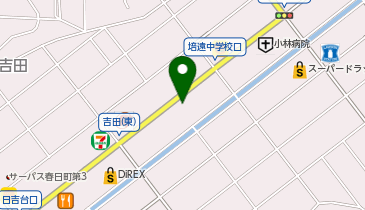 auショップ福山春日通りの地図画像
