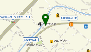 auショップ広島沼田の地図画像