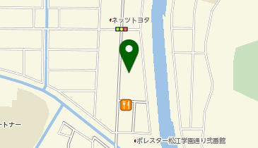 auショップ松江学園北の地図画像