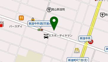au Style 福山新涯の地図画像