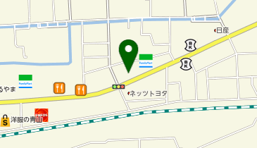 auショップ岡山大安寺の地図画像