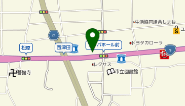 PiPit 島根トヨタ自動車株式会社 松江店の地図画像