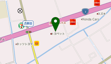 PiPit 岡山トヨペット株式会社 本部の地図画像