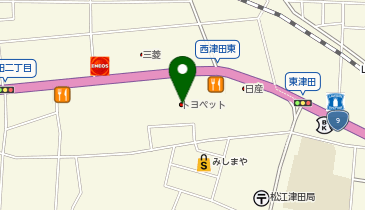 PiPit 島根トヨペット株式会社 松江店の地図画像