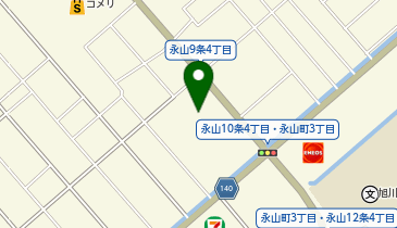 au Style 永山の地図画像