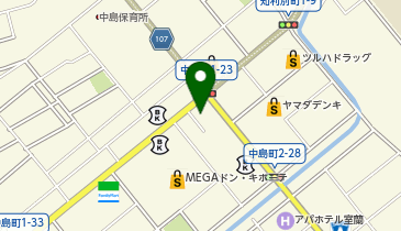 au Style 室蘭中島の地図画像