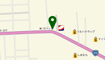 auショップ岩内の地図画像