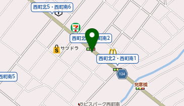 au Style 札幌西町の地図画像