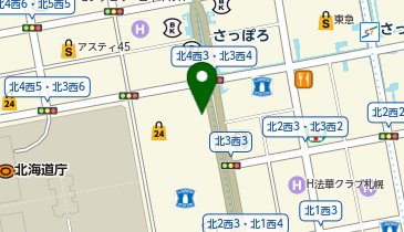 au Style 札幌駅前通の地図画像