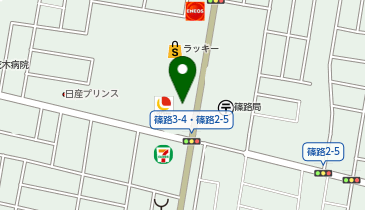 au Style 篠路の地図画像