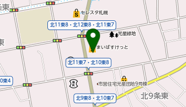 au Style 東区役所前の地図画像