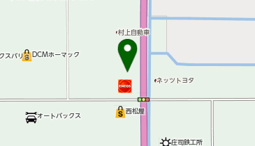 auショップ名寄の地図画像