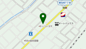 auショップ登別新生の地図画像