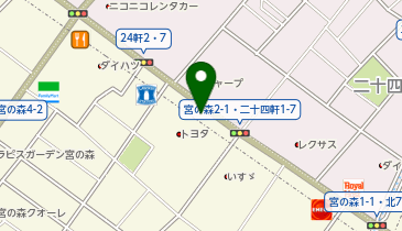 PiPit 札幌トヨタ自動車株式会社 琴似支店の地図画像