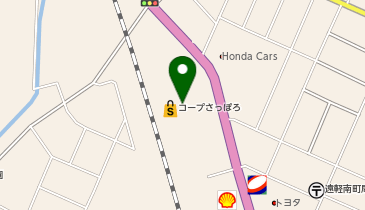auショップ遠軽の地図画像
