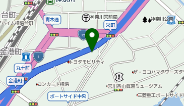 PiPit トヨタモビリティ神奈川 myX横浜店の地図画像