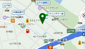 PiPit ウエインズトヨタ神奈川株式会社 山下公園店au取扱店の地図画像