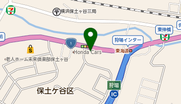 PiPit トヨタカローラ神奈川株式会社 横浜店の地図画像