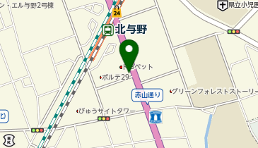 PiPit 埼玉トヨペット株式会社/与野支店の地図画像