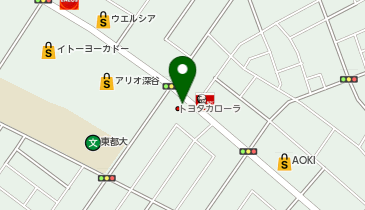 PiPit トヨタカローラ埼玉株式会社 深谷店の地図画像