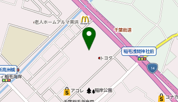 PiPit 千葉トヨペット株式会社 稲毛海岸店の地図画像