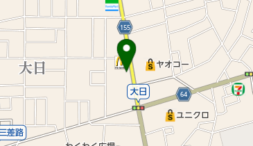 auショップ四街道の地図画像