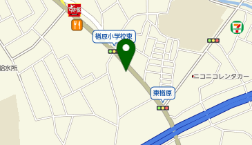 auショップ八王子楢原の地図画像