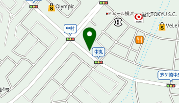 auショップ港北ニュータウンの地図画像