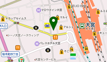 auショップ大宮西の地図画像